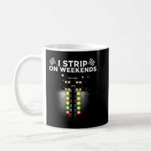 Funny Drag Racing Geschenk für Männer Frauen Cool Kaffeetasse
