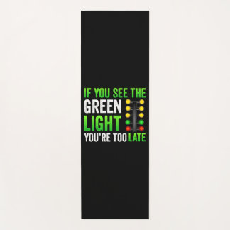 Funny Drag Racing Weihnachtsbaum Drag Racer Yogamatte