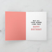 Funny Dragon Birthday Karte (Innenseite)