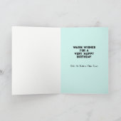 Funny Dragon Birthday Karte (Innenseite)