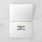 Funny Dragon Birthday Karte (Innenseite)