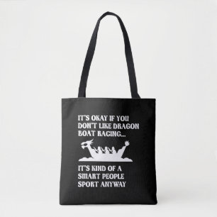 Funny Dragon Boat Racing Spaß Boating Row Tasche