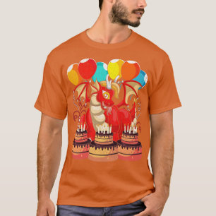 Funny Dragon Kindergeburtstag T-Shirt