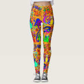 Funny Dragon Leggings (Vorderseite)