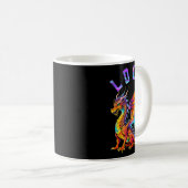 Funny Dragon Loom Lovers für Männer Frauen stellen Kaffeetasse (VorderseiteRechts)