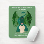 Funny Dragon Mousemat Mousepad (Mit Mouse)
