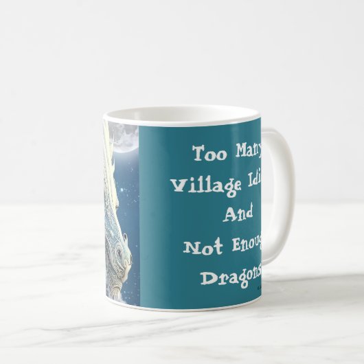 Funny Dragon Mug Kaffeetasse (VorderseiteRechts)