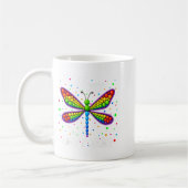 Funny Dragonfly Lover Polka Dots Happy Dot Day Boy Kaffeetasse (Links)
