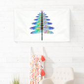 Funny Dragonfly Weihnachtsbaum Banner (Insitu)