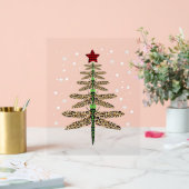 Funny Dragonfly Weihnachtsbaumschmuck Leopard Acrylschild (Hochzeit)