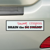 "Funny "Drain the Trump Cesspool" Autoaufkleber (Auf Auto)