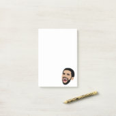 Funny Drake Cry, Funny Art meme Post-it Klebezettel (Auf Schreibtisch)