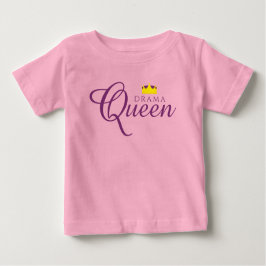 Funny Drama Queen mit Royal Crown Baby T-shirt