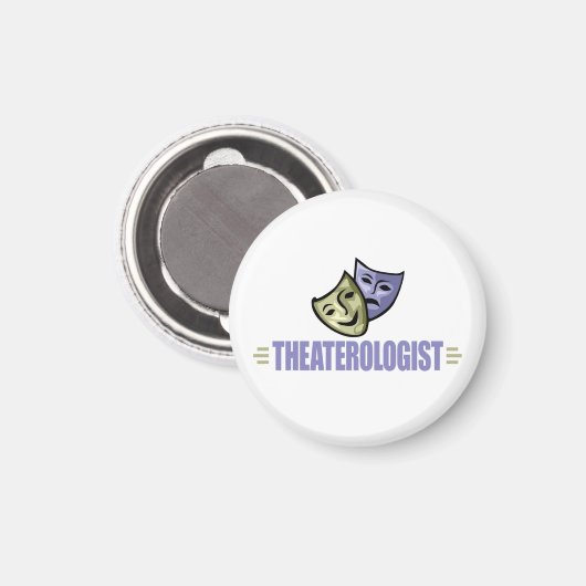 Funny Drama Theater Magnet (Vorderseite/Rückseite)