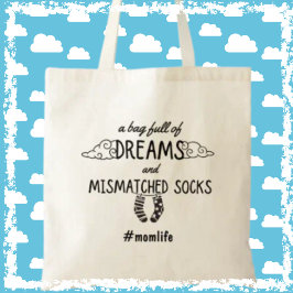 Funny Dreams beschäftigt Momlife Mother Day Gift Tragetasche