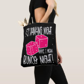 Funny Drink Bunco Night Tasche (Von Nahem)