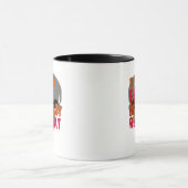 Funny Drink Eat Be Scary Halloween Design Creative Tasse (Zentrum)