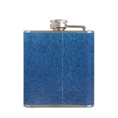 Funny Drink Quotes Stilvolle Glitzer Sparkle Flachmann (Rückseite)