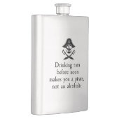 Funny Drink Rum Sie sind ein Pirate Flachmann (Rechts)