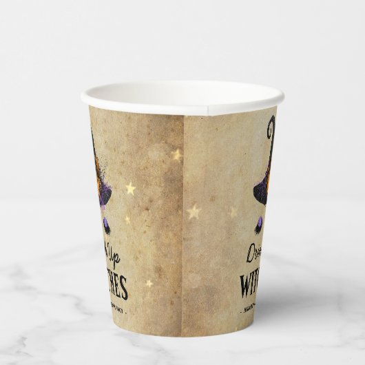 Funny 'Drink Up Hexen' Erwachsenes Halloween-Party Pappbecher (Rechts)