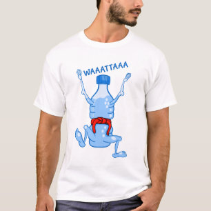 Funny Drink Water Flasche Karate Hydrat T-Shirt