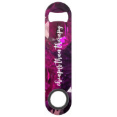 Funny Drink Zitat Abstrakte Unterwasserkristalle Speed Flaschenöffner (Vorderseite)