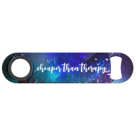 Funny Drink Zitat Abstrakte Unterwasserkristalle Speed Flaschenöffner