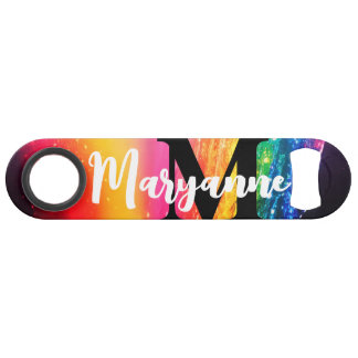 Funny Drink Zitat Rainbow Galaxy Stars Stardust Speed Flaschenöffner