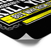 Funny Drinking Gift - Day Without Whisky Won't Kil Poster (Ecke)