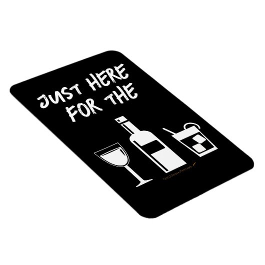 Funny Drinks Cruise Ship Stateroom Door Marker Magnet (Rechte Seite)