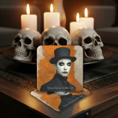 Funny Drinks to Die For Gothic Halloween Rechteckiger Pappuntersetzer