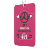 Funny Driving Instructor Gift Autolufterfrischer (Links)