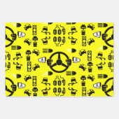 Funny Driving Instructor Gift Geschenkpapier Set (Vorderseite 3)
