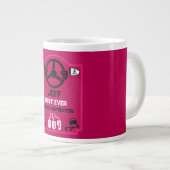 Funny Driving Instructor Gift Jumbo-Tasse (Vorderseite Rechts)