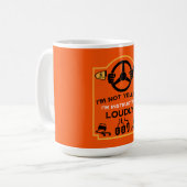 Funny Driving Instructor Gift Kaffeetasse (Vorderseite Links)