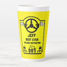 Funny Driving Instructor Gift Milchtasse
