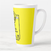 Funny Driving Instructor Gift Milchtasse (Rechts)