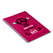 Funny Driving Instructor Gift Notizblock (Rechte Seite)