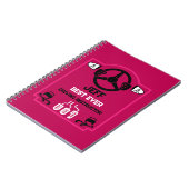 Funny Driving Instructor Gift Notizblock (Linke Seite)