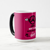 Funny Driving Instructor Gift Verwandlungstasse (Vorderseite Links)