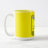 Funny Driving Instructor Gift Zweifarbige Tasse (Links)