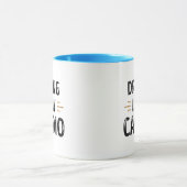 Funny Driving is my Cardio - car Gift Tasse (Zentrum)