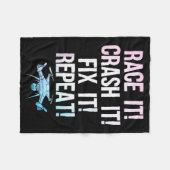 Funny Drone Art For Men Women Boys Drone Racing Dr Fleecedecke (Vorderseite (Horizontal))