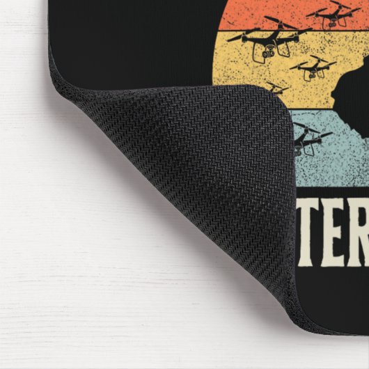 Funny Drone Lover I Survived The New Jersey Myster Mousepad (Ecke)