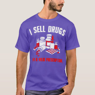 Funny Drug Design Pharmaceuticals Men Women Pharma T-Shirt