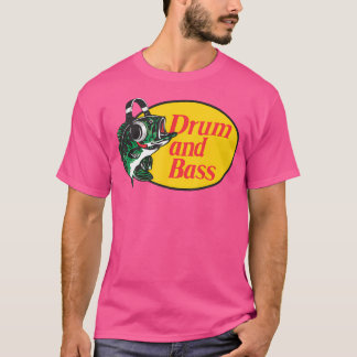 Funny Drum and Bass für Musikliebhaber T-Shirt