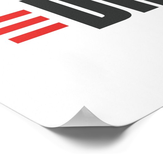 Funny Drum Poster (Ecke)