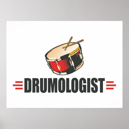 Funny Drum Poster (Vorne)