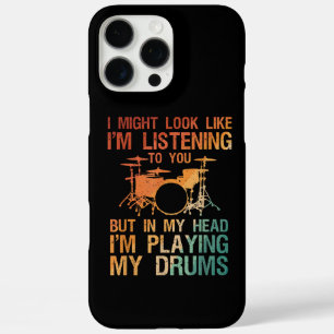 Funny Drummer Art for Men Drum Player Percus iPhone 16 Pro Max Hülle
