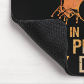 Funny Drummer Art for Men Drum Player Percus Mousepad (Ecke)